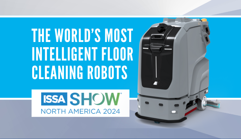 Sparkoz To Show Latest Floor Cleaning Robots at ISSA Show