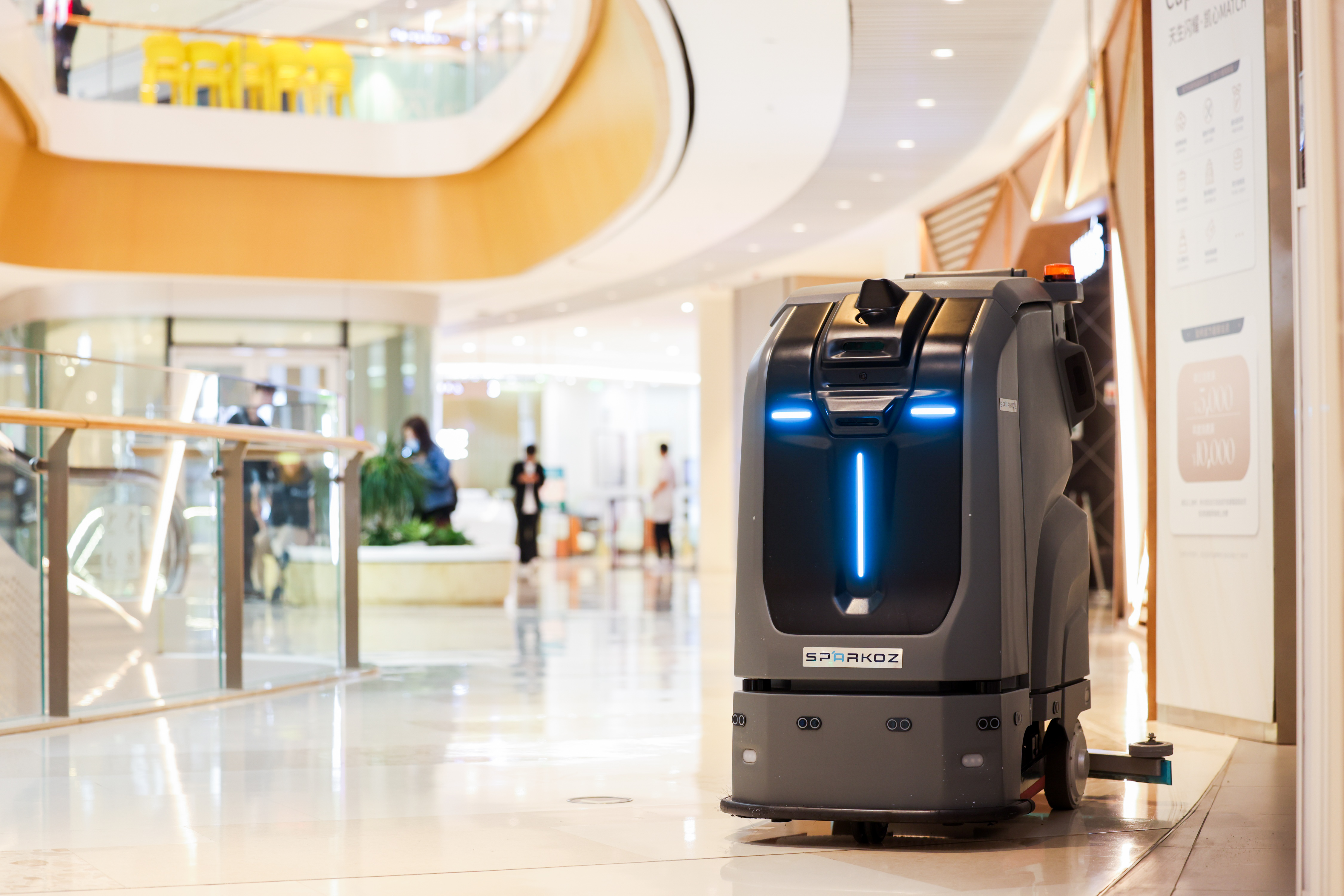 Sparkoz To Show Latest Floor Cleaning Robots at ISSA Show