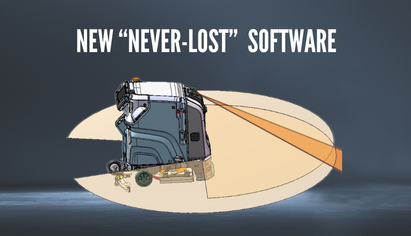 New “Never-Lost” Robot 360 Software- TN70 Floor Cleaning Robot Always Knows Where It Is