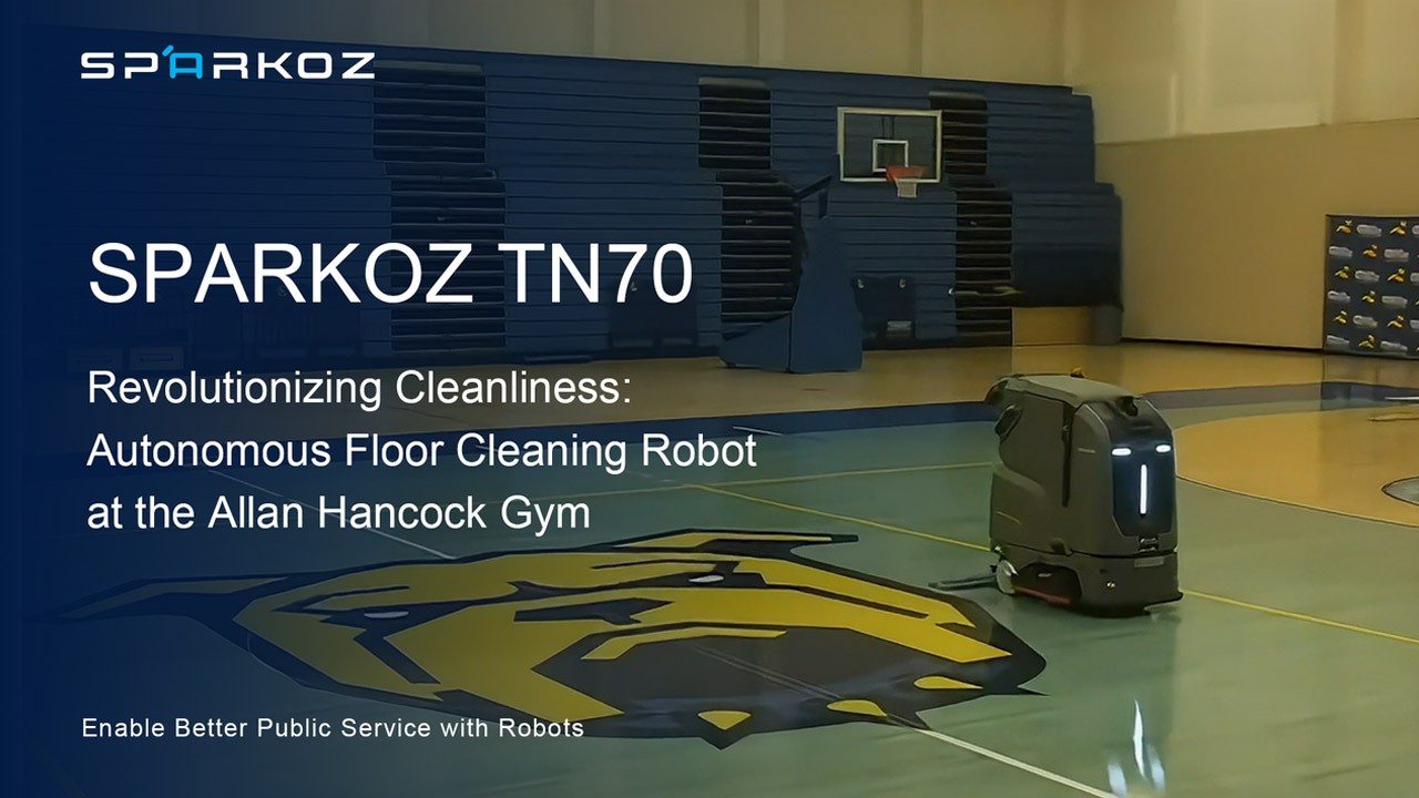 Revolutionizing Cleanliness: Autonomous Floor Cleaning Robot at the Allan Hancock Gym