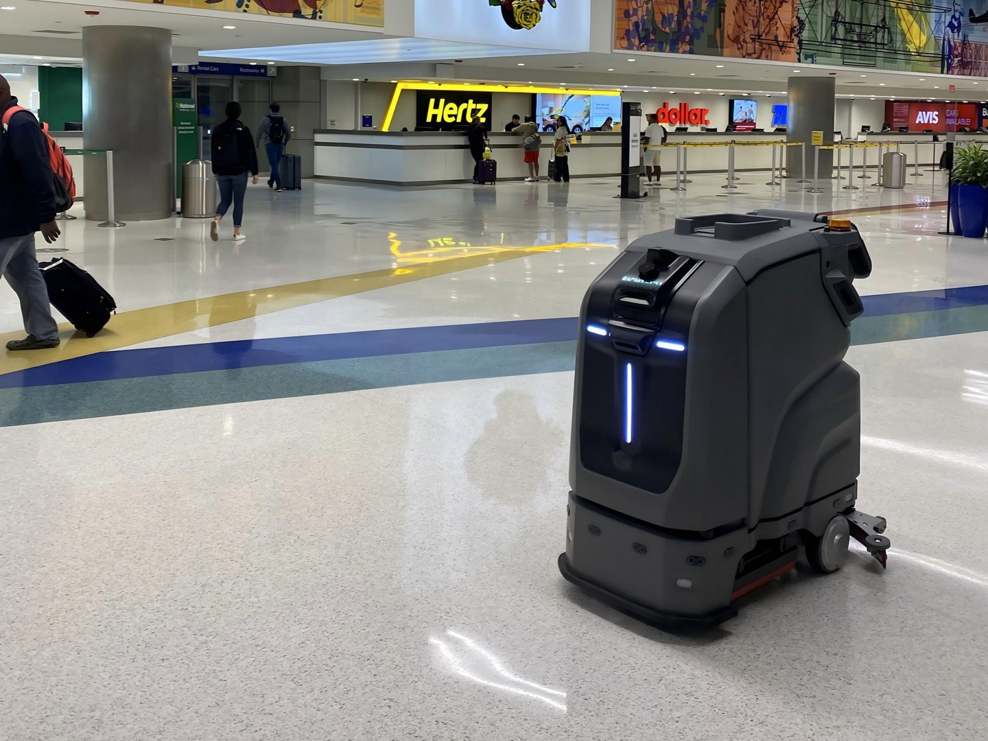 Sparkoz Robots: Transforming Airport Cleaning - Sparkoz