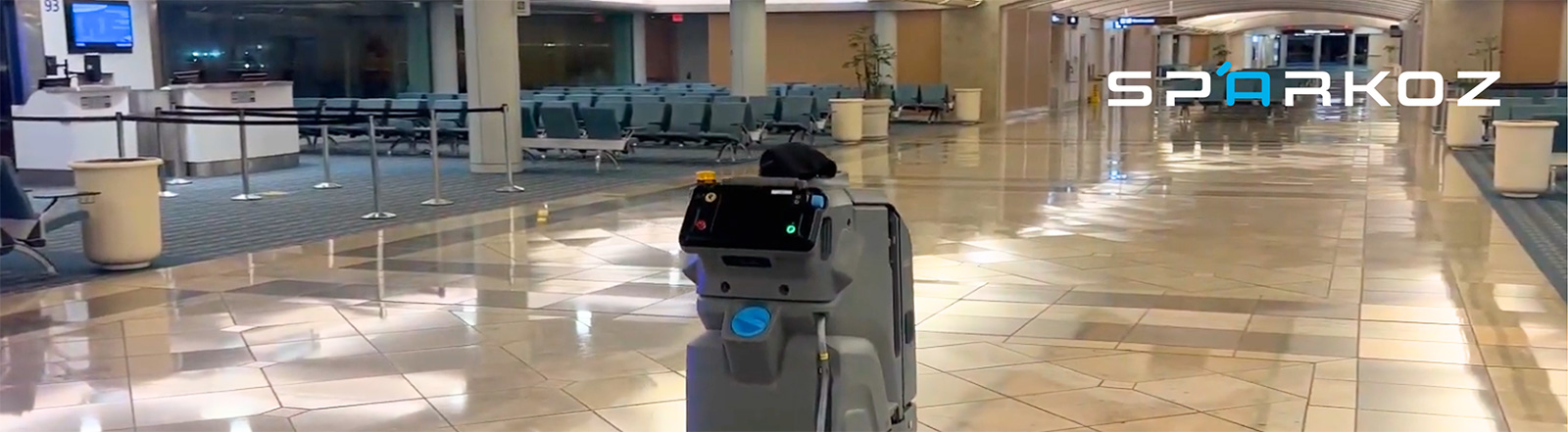 Sparkoz Robots Transforming Airport Cleaning